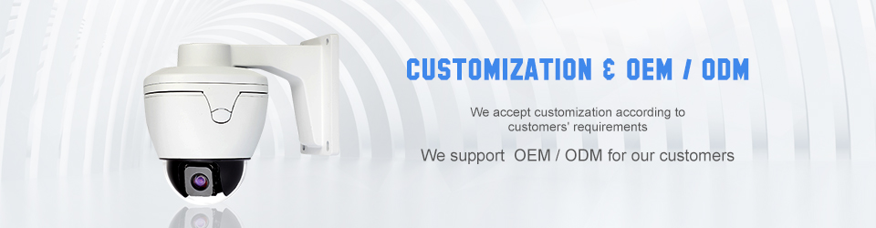 Domenor CUSTOMIZATION ε OEM/ODM PTZ dome camera